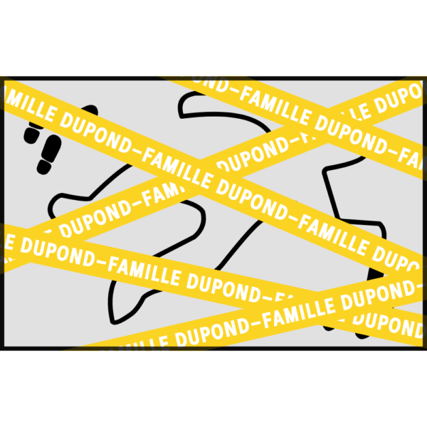 Tapis Nom de famille 5